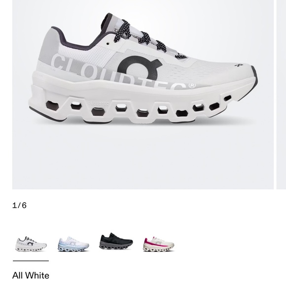 On Clouds Shoes - On Cloudtec Women’s All White Athletic Running Shoes